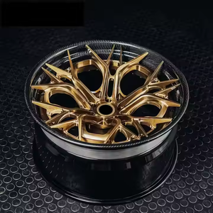 ล้อแม็กซ์คาร์บอนไฟเบอร์ฟอร์จ 2 ชิ้น ขอบเว้า ขนาด 18 19 20 21 22 นิ้ว สำหรับรถยนต์เมอร์เซเดส-เบนซ์ AMG A35 C43 แลมโบกินี รถยนต์หรู - Product Image 2