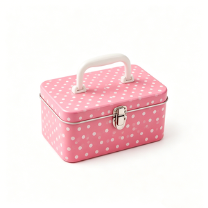Personalized Round <b>Tin</b> Box Custom Logo Metal Candy <b>Tin</b> Container with Hinged Lid <b>Tin</b> Case for Mints Cookies <b>Candle</b> Packaging - Product Image 3