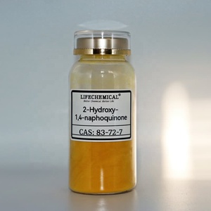 Orange naturel 6 Lawsone 2-hydroxy-14-naphthoquinone pour la recherche biomédicale, agent antibactérien et antiparasitaire - Product Image 5