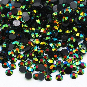 Resina Xulin, Diamantes de Imitación de 2mm-6mm, Color Jelly <span class=keywords><strong>AB</strong></span> para Decoración de Prendas, Venta al por Mayor con Empaque Personalizado - Product Image 3