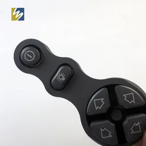 HJ su misura in gomma siliconica tastiera da gioco Touch Connected guarnizione in Silicone giochi di personalizzazione della tastiera parti in gomma