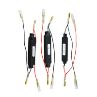 Résistance de charge universelle pour moto à LED 20W 10 Ohm, décodeur 12V 84,5mm, résistance d'annulation de défaut pour clignotant