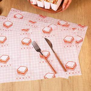 Papier ciré de qualité alimentaire personnalisé pour sandwichs et hamburgers, feuille unique, jetable, résistant à l'huile, papier de qualité alimentaire - Product Image 6