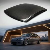 Panneau de toit en fibre de carbone sèche pour BMW E46 berline Série 3, revêtement UV, ultra léger, accessoires de performance racing