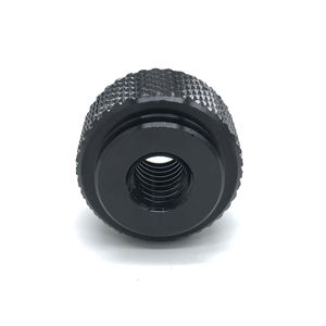 Đai Ốc Có Khía Bằng Đồng Thau Đai Ốc Có Khía Khớp Nối Tròn Bằng Thép Không Gỉ Nhôm Anodized Đen Gia Công CNC Đai Ốc Có Ren M6 M8 - Product Image 4