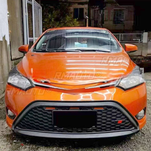 ชุดแต่งกันชนหน้ารถยนต์ Toyota VIOS Yaris ซีดาน ปี 2014-2018  กระจังหน้าแบบเรซซิ่ง  แถบตกแต่ง  อะไหล่ภายนอก - Product Image 4