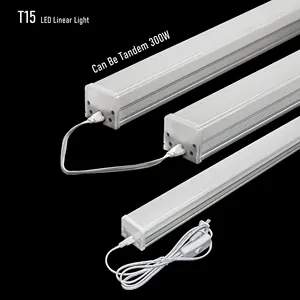 Luzes de tubo para lojas de escritórios comerciais 18W 36W 48w LED à prova de poeira Super brilhante LED Batten