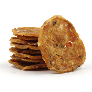 Friandises pour chiens fabriquées en Chine, friandises pour chiens au poulet séché avec des légumes, friandises pour chiens moelleuses et mâchables, friandises pour animaux de compagnie en viande OEM, friandises dentaires pour chiens, friandises pour animaux de compagnie - Product Image 3