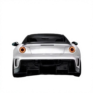 สปอยเลอร์ทรง Ducktail คุณภาพสูง เหมาะสำหรับ Ferrari 599 GTB GTO สไตล์ VRS คาร์บอนไฟเบอร์ ปีกหลังท้ายรถ 070002371 985195250 113743 - Product Image 6
