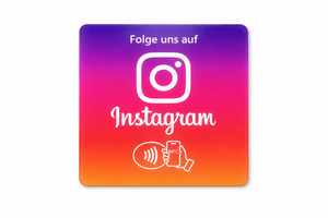 Support de carte NFC en acrylique pour affichage de table Instagram, idéal pour restaurants, cafés, hôtels et paiements - Product Image 2