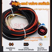 Système d'Échappement à Valves en Acier Inoxydable 51 60 63mm pour Motos, Son Locomotive, Contrôle Électronique par Bouton-Poussoir, Nouvelle Boîte