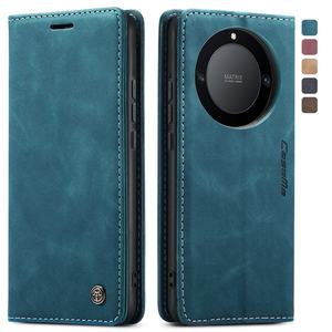 Étui portefeuille rétro en cuir PU <span class=keywords><strong>Caseme</strong></span> pour <span class=keywords><strong>Huawei</strong></span> Mate 60 Pro Plus 30 P Smart 2019 Nova <span class=keywords><strong>Lite</strong></span> 3 Enjoy 7S Y7S avec fermeture magnétique - Product Image 2