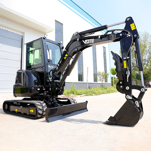 Mini Excavadora Compacta de 3.5 Toneladas, CE Euro 5, Orugas Expandibles, Excavadora Hidráulica con Brazo Articulado, Suministro Directo de Fábrica a Países de la UE - Product Image 4