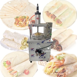 Best Verkopende Tortilla + Maken + Machine Goede Prijs Ortilla Maken Machine Lijn Eenvoudig Te Bedienen Arabische Pita Broodmachine - Product Image 4