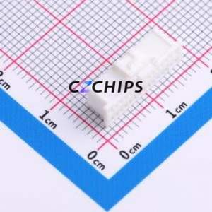 SHB-30Y-M Housing (Wire-to-Board / Wire-to-Wire) P=1mm Connector ( Jack Structure: 2x15P )( Pitch: 1mm )( Row Spacing: 2.66mm ) - Product Image 1