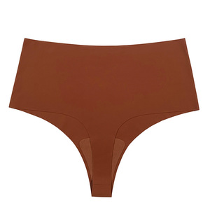 Culottes sans couture en soie glacée pour femmes, fines et douces, string en <span class=keywords><strong>satin</strong></span> pour femmes, sous-vêtements féminins, culottes de bikini, tangas de mujer - Product Image 3