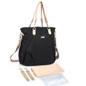 Bolso <span class=keywords><strong>bandolera</strong></span> impermeable de nailon <span class=keywords><strong>para</strong></span> mamá, bolso de moda de gran capacidad <span class=keywords><strong>para</strong></span> madre y bebé - Product Image 4