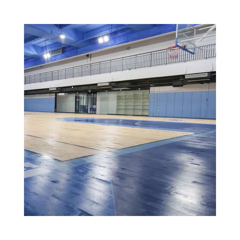 Innovative Wood Sports Floor Interlocking Tiles