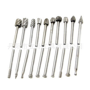 ชุดตะไบโรตารี่อื่นๆ 20 ชิ้น ตะไบปลายเรียวเหล็กความเร็วสูง สำหรับงานไม้ DIY แกะสลัก หัวเจียร - Product Image 1