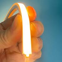Tube diffuseur LED néon flexible en silicone 6x6mm pour bande LED mini 3mm 4mm, éclairage uniforme et doux