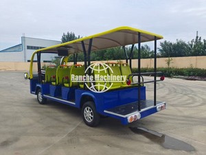 รถบัสไฟฟ้าชมวิวและรถชมวิวแบบรถไฟขนาดเล็ก ดีไซน์ใหม่ ยี่ห้อ RC สำหรับสวนสนุกและสนามเด็กเล่น - Product Image 4