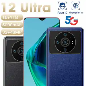 Mate 40Pro + 7.3 inç tam ekran yüz tanıma parmak izi orijinal 3G 4G 5G Smartphone 12GB + 512GB Android cep telefonu