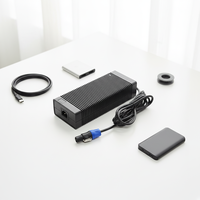 CE/FCC/UKCA/ETL Certified 18.25V12A Security Monitoring Lithium Iron Phosphate Battery Charger XT60 Port