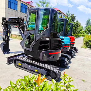 Ücretsiz kargo kompakt Mini ekskavatörler japonya motor çiftlik kazıcı çok fonksiyonlu Mini ekskavatör özelleştirilebilir renkler 3 Ton Excavador - Product Image 3