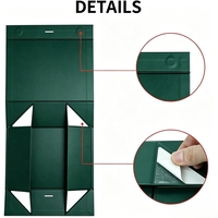 Coffrets cadeaux pour café, boîte magnétique pliable avec ruban, logo personnalisé, emballage cadeau en papier recyclable pour les marques de café et les événements