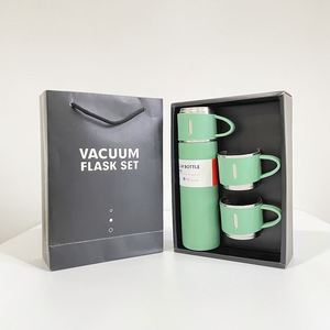 17Oz Flask <b>Thermos</b> Vacuum Stainless Steel Water <b>Bottle</b> Sports 500Ml Insulated Tumbler Set - Product Image 3