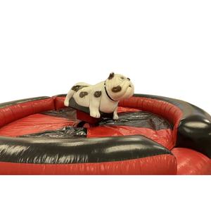 Şişme RODEO BULL köpek sürme oyunu, mekanik boğa köpek zorlukları, şişme boğa sürme makinesi Rodeo artı Bulldog sürmek - Product Image 4