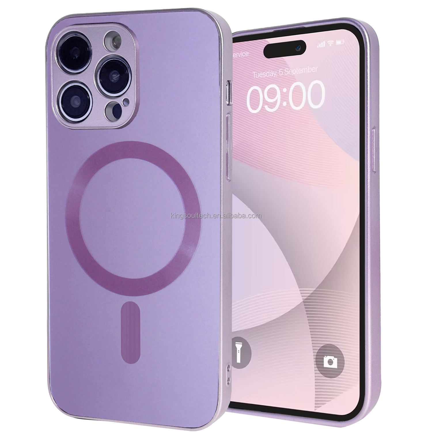 สีม่วงอ่อน