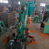Nouvelle machine à marteaux à alimentation automatique Taifeng, capacité de 150 kg/h, pour le traitement du sucre, du maïs, du blé, du riz, des balles de riz et des son de riz, 380V, garantie 1 an