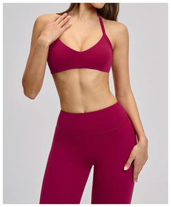 Soutien-gorge de sport sexy à col halter pour l'été, course à pied, yoga, gym, fitness, pour femmes - Product Image 3