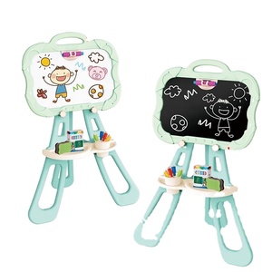 Juguete Educativo en Oferta, Pizarra Magnética de Doble Cara de Plástico para Estudiar y Dibujar con Borrador para Niños - Product Image 1