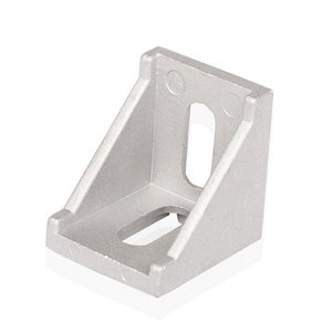 Aluminum Alloy Die-Cast Angle Bracket 5 Mm Thickness 90 Degree L-Shaped Connector For Communication Equipment - Product Image 1