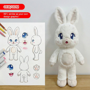 Fabricant de jouets en peluche personnalisés : Jouets de confort moelleux et adorables (Étoile, Lune, Lapin) pour l'heure du coucher, Ours en peluche de 6 pouces, Jouet en peluche chat personnalisé avec chansons religieuses - Product Image 4