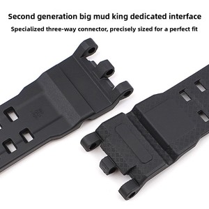 Bracelet de montre en résine TPU huit couleurs avec boucle métallique, exclusif pour <span class=keywords><strong>Casio</strong></span> GWG2000 GWG2040FR, étanche, sport, remplacement pour homme - Product Image 4