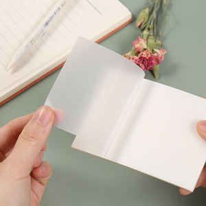 Precio personalizado, notas adhesivas de colores baratas, etiquetas de índice de clasificación de banderas, marcadores de papel para mascotas con regla Pp de hojas sueltas, pegatina grabable - Product Image 3