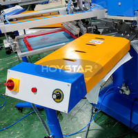 Machines d'impression sérigraphique automatiques 4 couleurs pour t-shirts, sacs non tissés et imprimantes sérigraphiques sans étiquette pour vêtements
