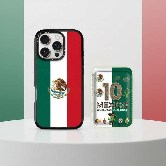 International Football Tournament National Team Phone Case Wallet Matching Gift Box Custom Football Fan Merch Factory Direct
