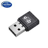 Nouvelle carte réseau sans fil USB AX300 Mbps sans pilote, adaptateur Wifi 6 USB 2,4 GHz pour PC