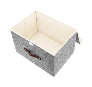 Caja Organizadora de Ropa Plegable y Ecológica con Tapa, de un Solo Nivel, para Sala de Estar, la Más Vendida del 2019 - Product Image 3