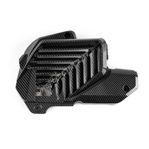 Motocircuit Noir pour ADV160 PCX160 Giorno125, couvercle décoratif de radiateur de réservoir d'eau de brasage, accessoires de <span class=keywords><strong>moto</strong></span>, remplacement - Product Image 4
