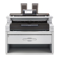 Nouvelle machine numérique Ricoh MP W6700SP A0 imprimante grand Format noir et blanc pour photocopieur d'entreprise de construction