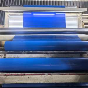 चमड़ा-अनाज पीवीसी लेपित जाली कपड़े टिकाऊ वर्षा प्रमाण भारी शुल्क सामान बैग टैंप आउटडोर उपयोग वाले घरेलू वस्त्रों के लिए पहनने के लिए प्रतिरोधी - Product Image 6