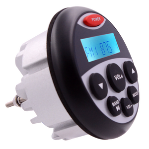 Competitive marine accessory AVT Boat <b>Stereo</b> Marine <b>System</b> H804+ Hasda 5104 4'' Waterproof Black IP66 Marine Speakers - Product Image 5