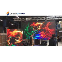 Panel Video Wall LED Turnkey Indoor/Outdoor P2.9/P3.91 untuk Sewa, Layar Latar Panggung, Tahan Air IP65, Resolusi 4K +