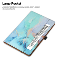 Bojin Premium PU cuir Folio support tablette étui pour Samsung Galaxy Tab A7 10.4 pouces 2022/2020 T500
