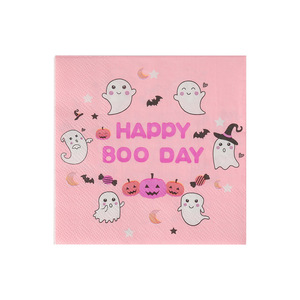 Halloween Paper Napkins Square 250mm Three Layer Party Decor For Home Use - Product Image 5